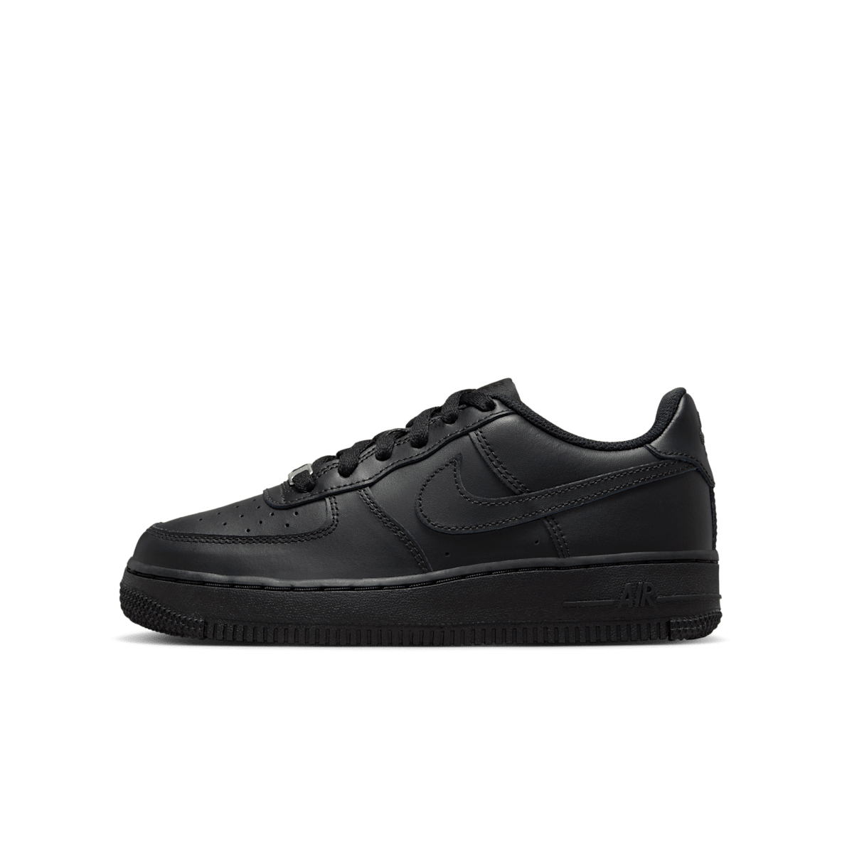 Black Air Force 1 Shoes. Nike IN